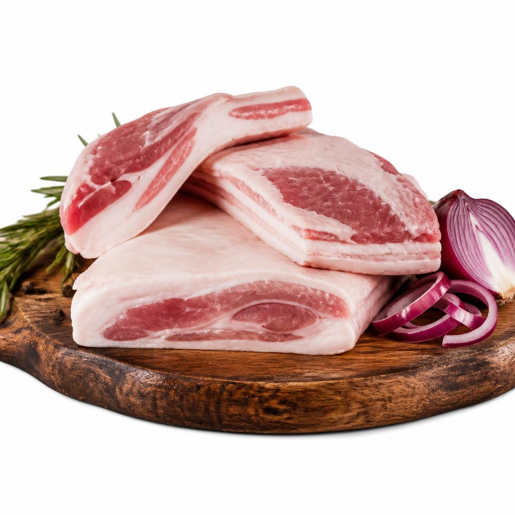 Papada de cerdo fresca