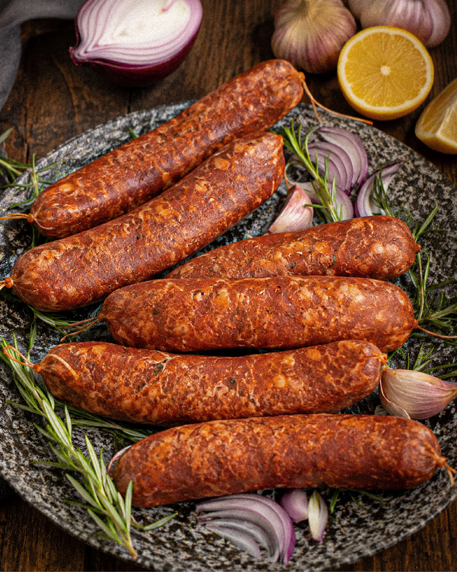 Chorizos de cerdo frescos