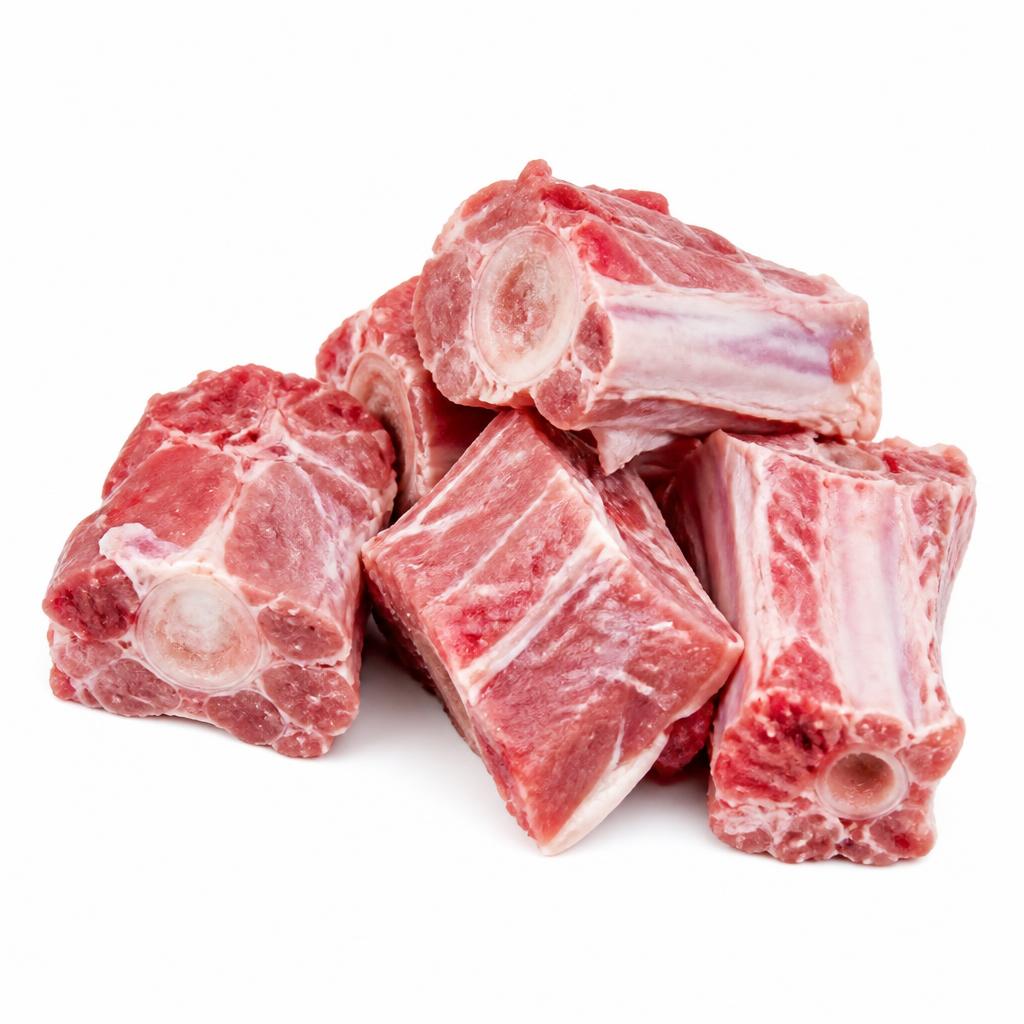 Espinazo de cerdo fresco